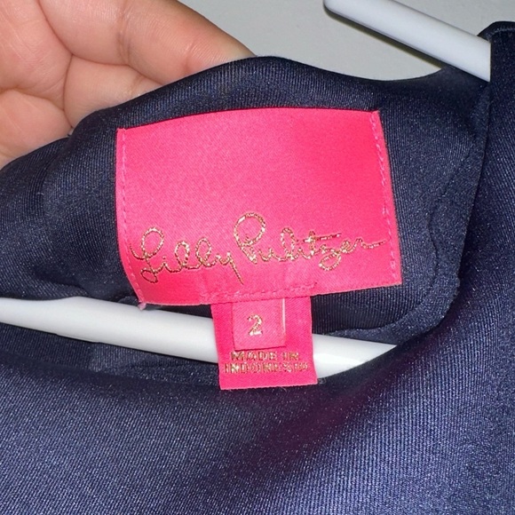 NWOT Lilly Pulitzer Klara Fit Flare Dress sz 2 #E - Picture 5 of 6